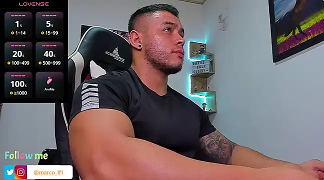 Marco diaz1 online show from February 12, 2025, 11:30 pm