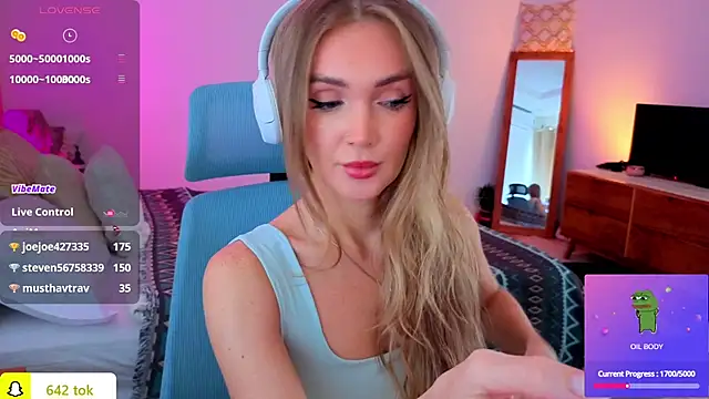 PrincessVS online show from November 7, 2025, 4:50 am