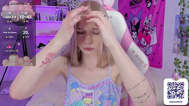 Milia Parker online show from February 11, 2025, 12:28 am