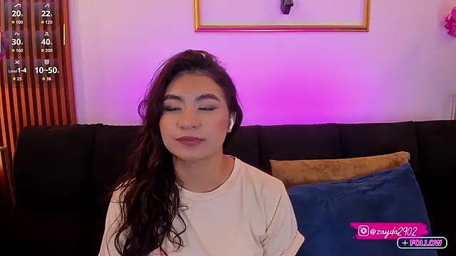 Zayda 1 online show from February 6, 2026, 8:27 pm