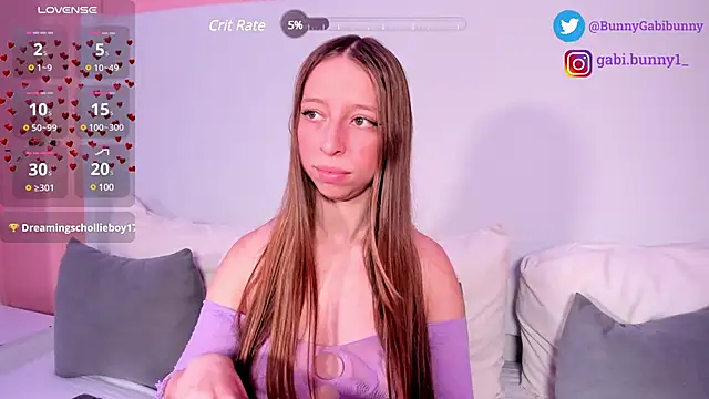 Snapshot of gabi_bunny chatting on February 25, 2025, 5:08 pm gabi bunny online show from February 25, 2025, 5:08 pm