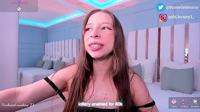 gabi bunny online show from July 4, 2026, 1:15 pm