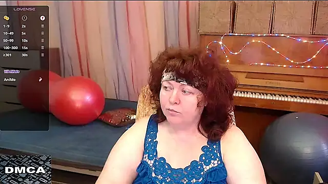 RoseRed69 online show from March 14, 2025, 4:43 am