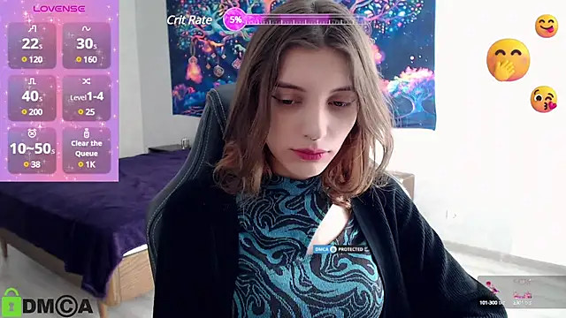 Snapshot of CherryBloom777 chatting on February 26, 2025, 7:34 am CherryBloom777 online show from February 26, 2025, 7:34 am