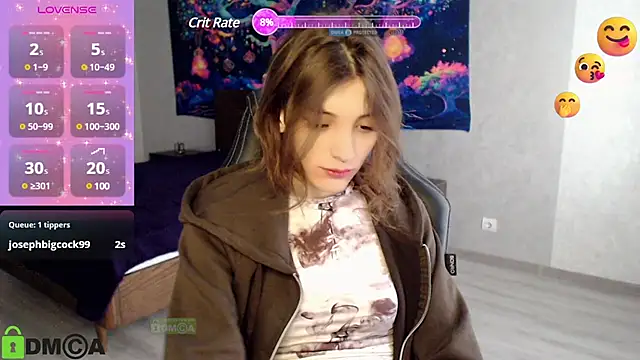 Snapshot of CherryBloom777 chatting on February 28, 2025, 10:30 am CherryBloom777 online show from February 28, 2025, 10:30 am