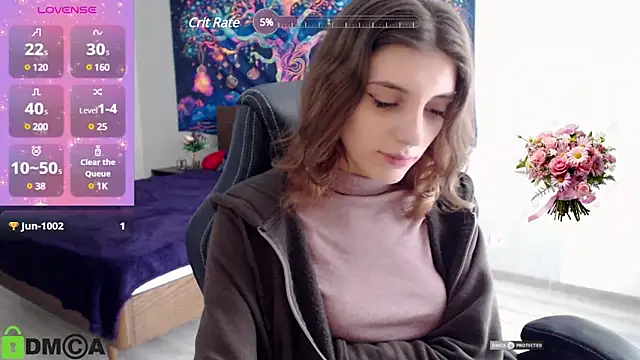 Snapshot of CherryBloom777 chatting on March 6, 2025, 11:14 am CherryBloom777 online show from March 6, 2025, 11:14 am