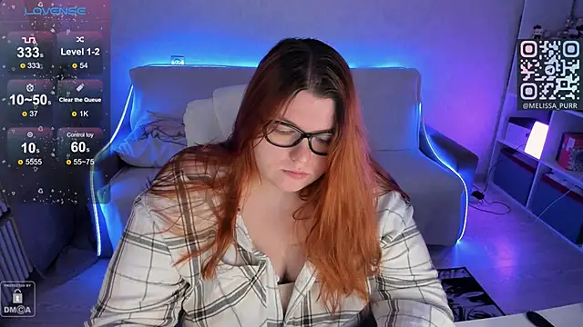 Melissa Purr online show from March 7, 2025, 8:22 pm