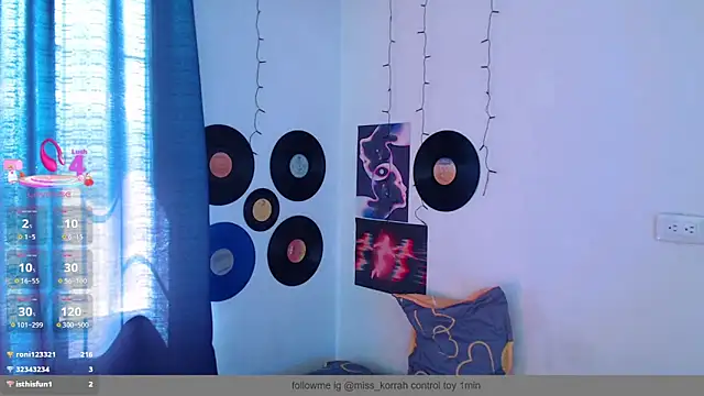 MissKorah online show from March 22, 2025, 7:09 pm