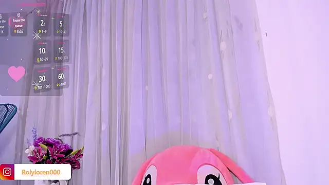 Snapshot of RolyLoren chatting on February 8, 2025, 12:28 am RolyLoren online show from February 8, 2025, 12:28 am