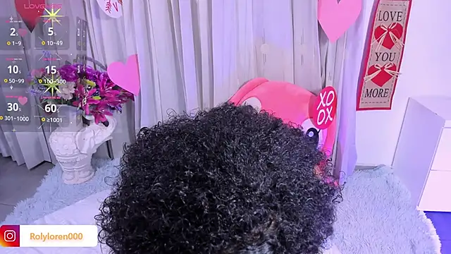 Snapshot of RolyLoren chatting on February 9, 2025, 10:21 pm RolyLoren online show from February 9, 2025, 10:21 pm