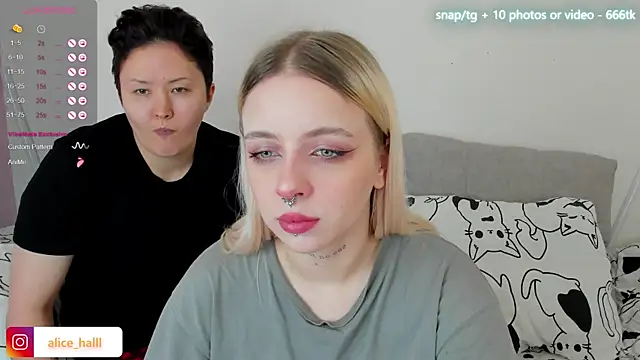 Alice Halle online show from February 24, 2025, 4:26 pm