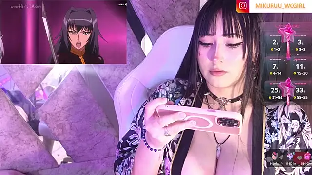 mikuru hara online show from March 16, 2025, 6:09 am