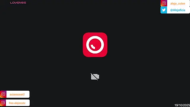 alejo cute online show from October 19, 2025, 10:12 pm