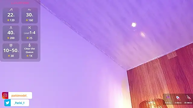 Snapshot of _PARISI_ chatting on March 17, 2025, 12:53 am PARISI online show from March 17, 2025, 12:53 am