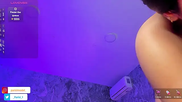 Snapshot of _PARISI_ chatting on March 23, 2025, 12:58 am PARISI online show from March 23, 2025, 12:58 am