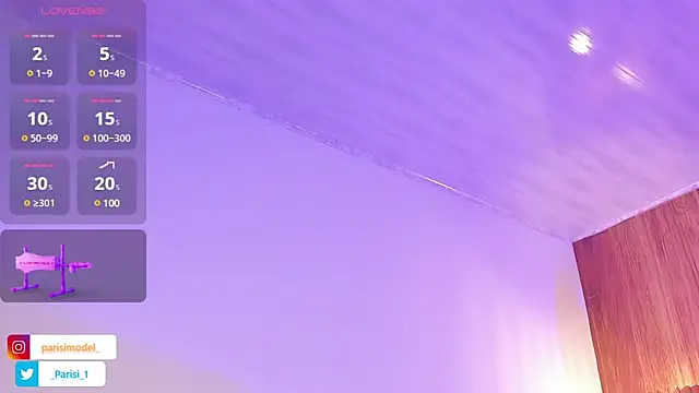 Snapshot of _PARISI_ chatting on March 18, 2025, 9:43 pm PARISI online show from March 18, 2025, 9:43 pm