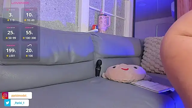 Snapshot of _PARISI_ chatting on October 15, 2025, 7:00 pm PARISI online show from October 15, 2025, 7:00 pm