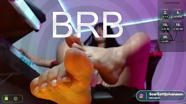 Miss scarllet  online show from February 25, 2025, 4:35 pm