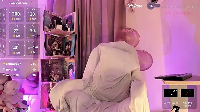 BarbieVenus online show from February 21, 2025, 11:11 am