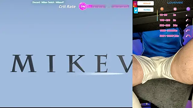 Snapshot of Mikev chatting on June 1, 2026, 6:07 pm Mikev online show from June 1, 2026, 6:07 pm