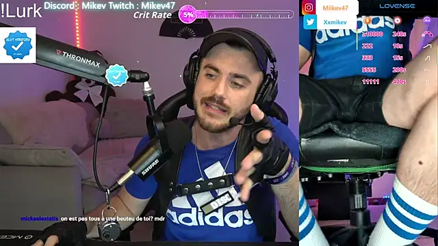 Snapshot of Mikev chatting on April 27, 2026, 6:06 pm Mikev online show from April 27, 2026, 6:06 pm