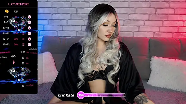 Eva Evile online show from September 21, 2025, 7:57 am