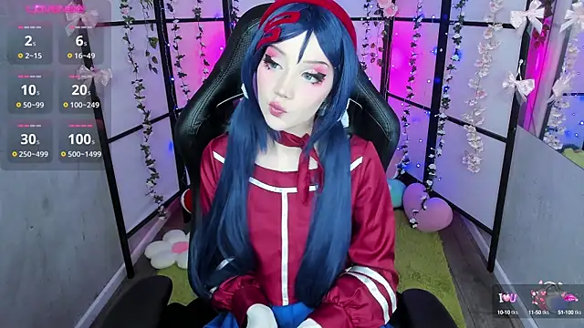 LilithLin online show from February 2, 2025, 9:56 pm