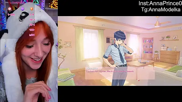 Anna Prince online show from March 22, 2025, 9:34 am