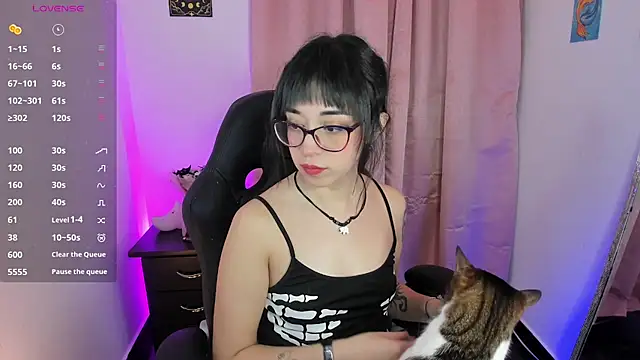 indra cam online show from October 14, 2025, 2:56 am