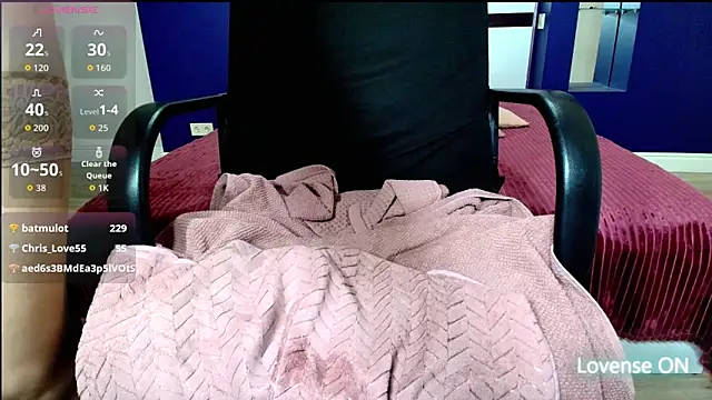 AriaGray online show from March 28, 2026, 8:43 pm