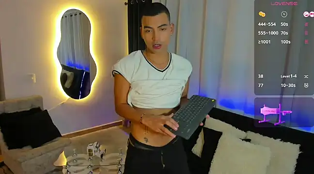 Andrew x777 online show from February 20, 2025, 11:43 pm