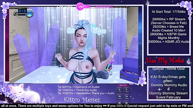 SassyKittyn online show from December 13, 2024, 4:22 am