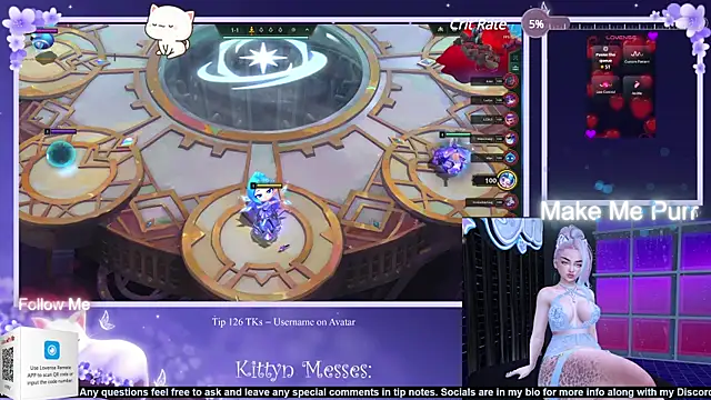 SassyKittyn online show from March 14, 2025, 5:48 am