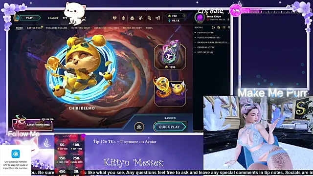 SassyKittyn online show from March 20, 2025, 4:29 am