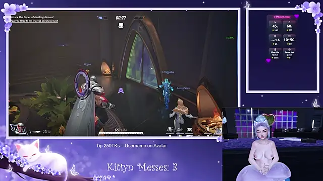 SassyKittyn online show from February 13, 2025, 8:38 am