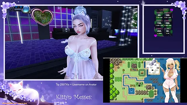 SassyKittyn online show from February 14, 2025, 6:23 am