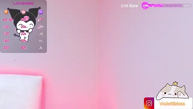 Snapshot of Violettbloss chatting on September 11, 2025, 3:06 am Violettbloss online show from September 11, 2025, 3:06 am