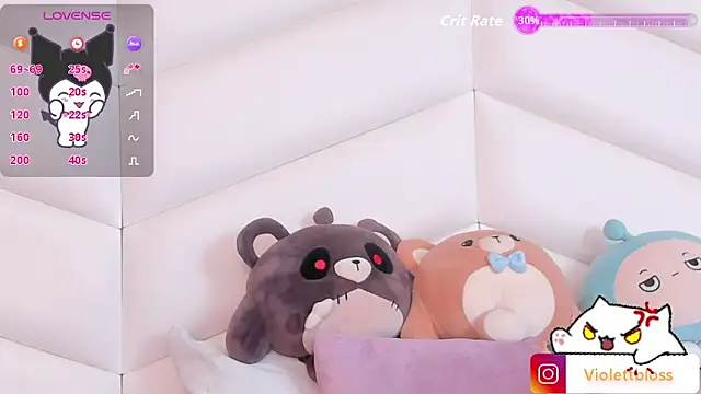 Snapshot of Violettbloss chatting on February 28, 2026, 3:06 am Violettbloss online show from February 28, 2026, 3:06 am