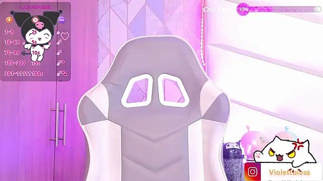 Snapshot of Violettbloss chatting on February 20, 2026, 3:36 am Violettbloss online show from February 20, 2026, 3:36 am
