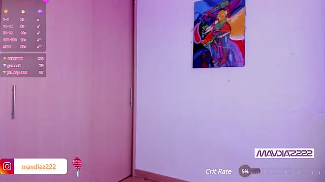 Snapshot of Mavdiaz222 chatting on January 20, 2025, 11:35 am Mavdiaz222 online show from January 20, 2025, 11:35 am