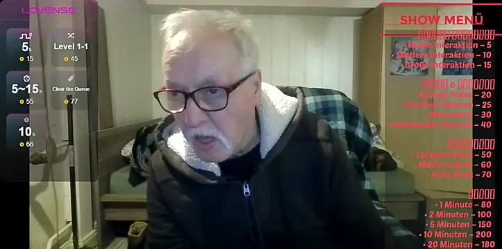 Sammy1660 online show from April 10, 2026, 10:06 pm