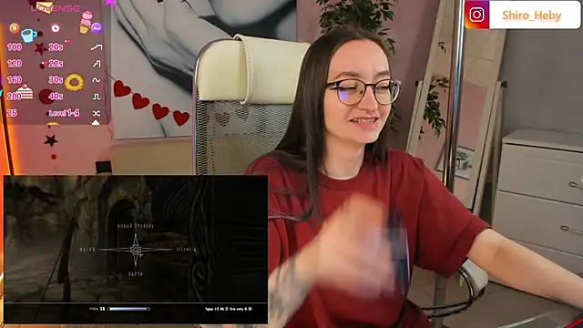 ShiroHeby online show from February 18, 2025, 12:17 pm