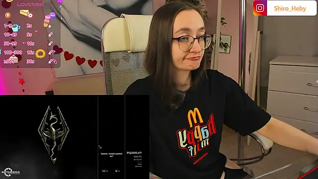 ShiroHeby online show from February 23, 2025, 12:05 pm