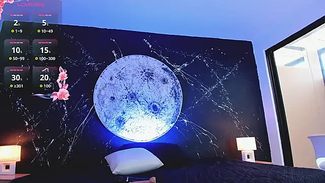 Melany Luv online show from October 5, 2025, 8:43 pm