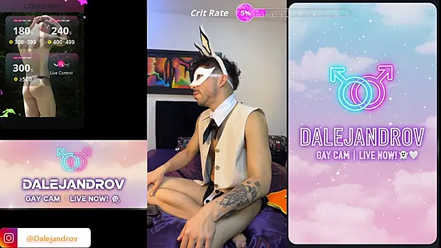 Dalejandr0 online show from October 27, 2025, 10:11 pm