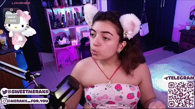 meraki fraise online show from March 22, 2026, 8:54 pm