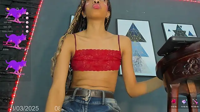 MystiqueTs online show from March 8, 2025, 1:14 pm