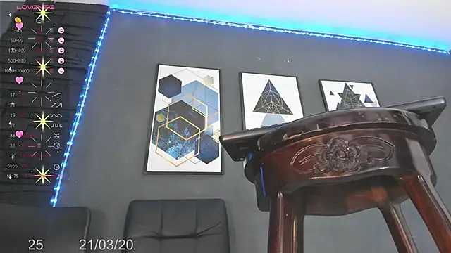 MystiqueTs online show from March 21, 2025, 4:40 pm