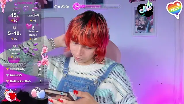 Snapshot of -kisa_ chatting on March 13, 2025, 10:26 am -kisa online show from March 13, 2025, 10:26 am