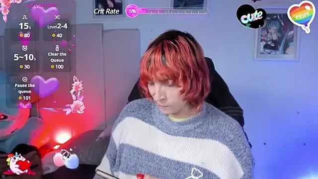 Snapshot of -kisa_ chatting on March 9, 2025, 6:17 am -kisa online show from March 9, 2025, 6:17 am